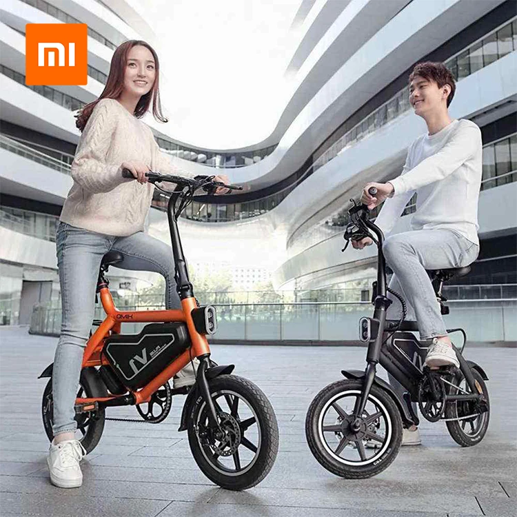 

Distributor For Xiaomi HIMO V1 Plus Portable Folding Electric Bike 25km / h Top Speed Bike for Xiaomi Electric Scooter Bicycle, Black