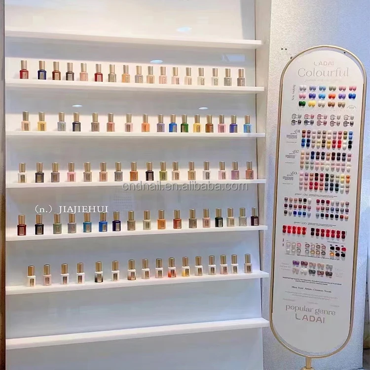 

Aubrey little demon gold 168 color nail polish glue new fashion color nail shop shop with phototherapy set