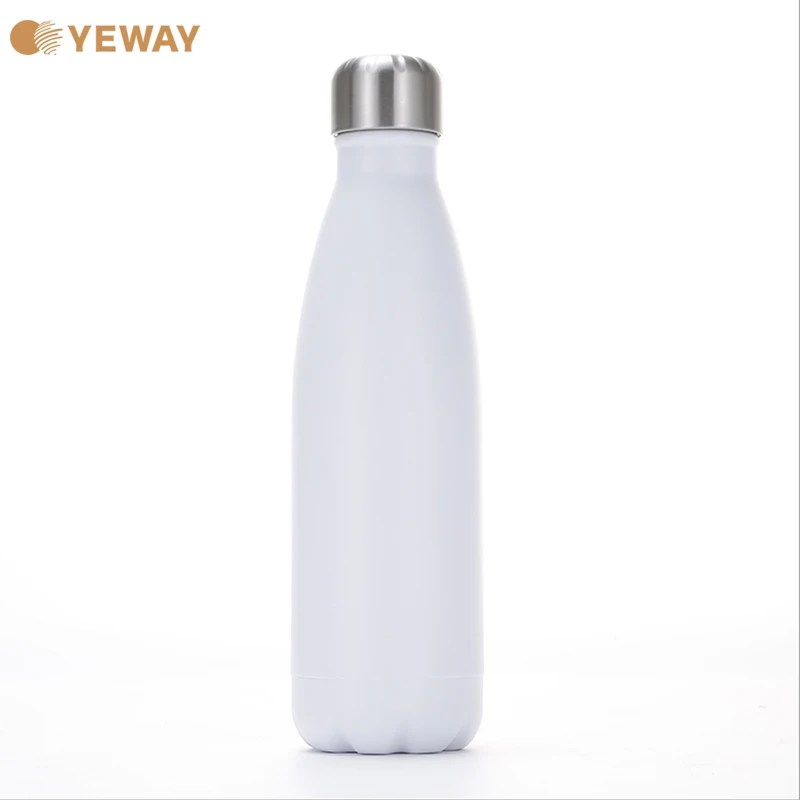 

Wholesale Hot and Cold White Bpa Free Vacuum With Logo 32oz Frosted Sublimation Water Bottle Blanks Sublimation Flask