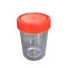 Sterile disposable 120ml plastic urine specimen container