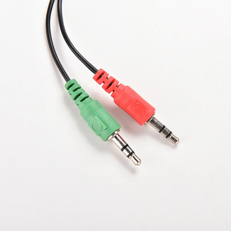 

3.5mm Jack Male To 3.5 Microphone/ Earphone Female Extension Aux Audio Splitter Cable Y Stereo Splitter