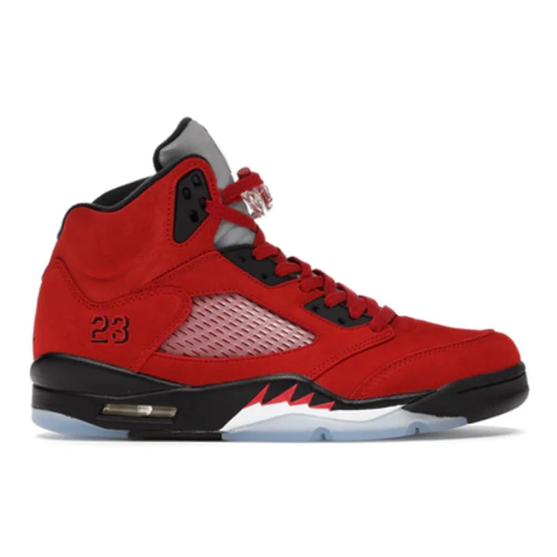 

2021 new Good Quality Aj 5Retro Raging Bull Red Sneakers Casual Comfortable Basketball Shoes For Men Jorda/ 5