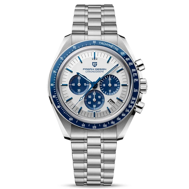 

PAGANI New Design Men Multi Functional Quartz Chronograph Watches Luxury Sapphire Men's Watch 100M Waterproof relogio masculino, Shown