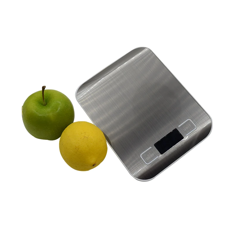 

LCD Display Black 5Kg Nourish Digital Fashional Kitchen Food Scale, White