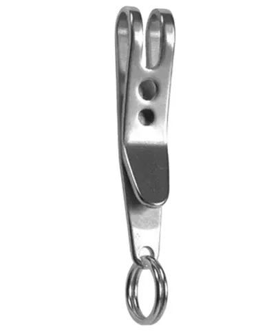 

Bag Suspension Clip with Key Ring Carabiner Stainless Steel Outdoor Quicklink Tool