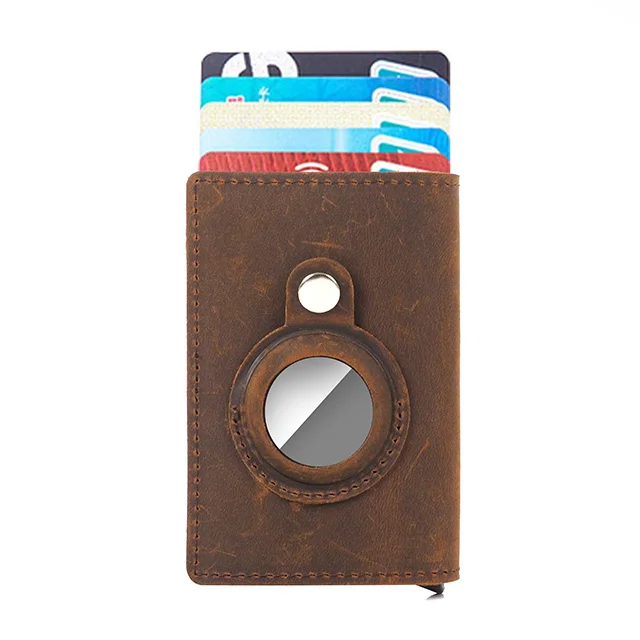 

Minimalist Pop Up Smart Wallet Card Holder Case Airtag Wallet For Men