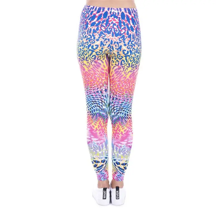 

M11792 Women workout wear printed leggings ladies fitness wear yoga pants