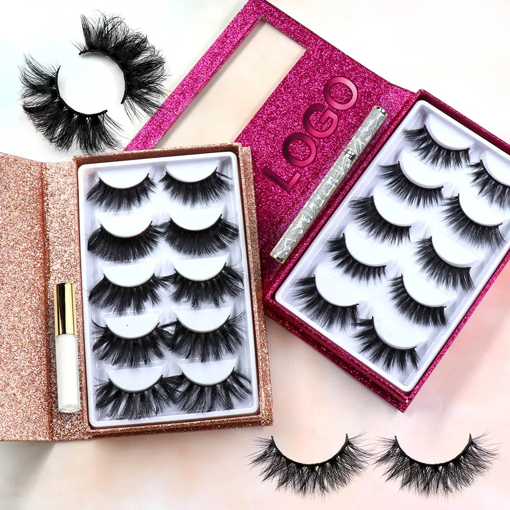 

Most Preferred Length Of Buyers 3D Effect 25mm Eyelashes Lighter Comfortable To Wear 6 - 8 Pairs In A Box Mink Eyelashes