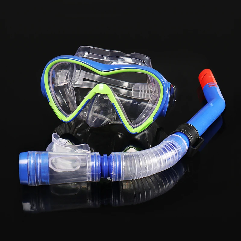 

oem Adult scuba Diving Mask ank snorkel diving equipment Shockproof Anti-fog Swimming Goggles Underwater Snorkel mask