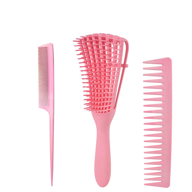 

1.Masterlee comb plastic wide tooth comb hair salon head massage custom comb setbing set