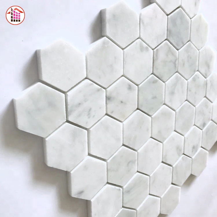 Alibaba Best Wholesale Hexagon Natural Stone Tile,White Marble Mosaic