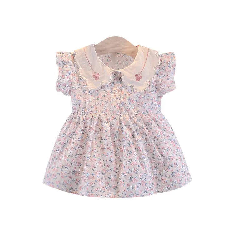 

Summer Baby Dress Wholesale Daily Kids Classic Dress Cute Roupas Vestido Pra Bebe1 Loose Floral Baby Girls Summer Dress, Habillement petit fill kids rouge 8ans dresses habill ensembles mariee