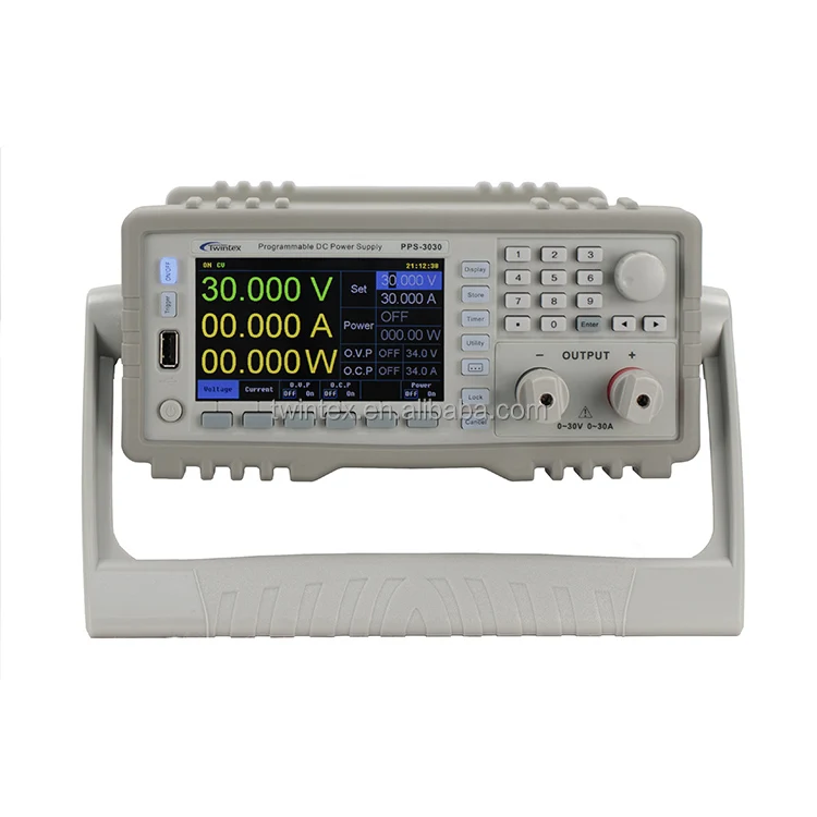 

PPS-4520 Adjustable Ramp Output 1mV 1mA Lab High Precision Programmable 45V DC Power Supply 20A with List Mode Function