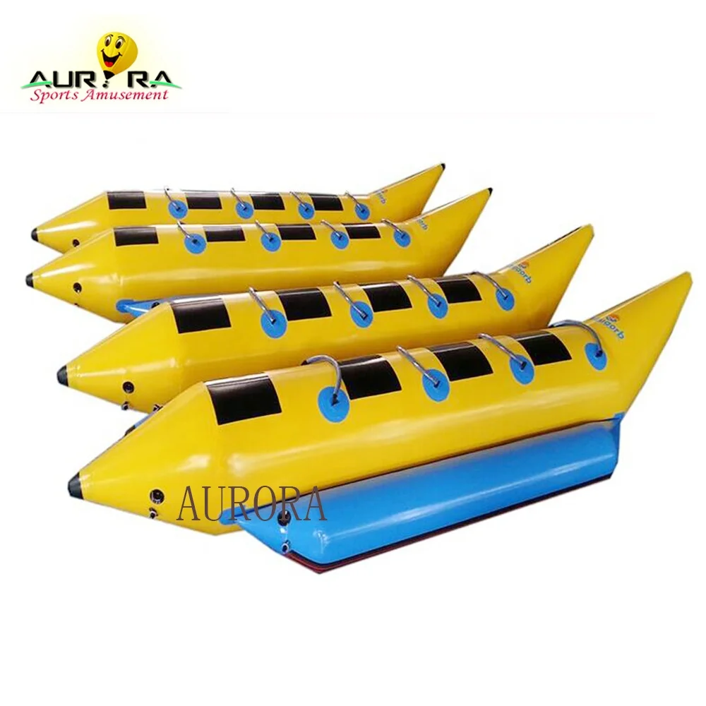 

new Inflatable Flying Fish Inflatable Sea Banana Boat Large Floating Water Inflatable Flying Fish Flying towables, Customized