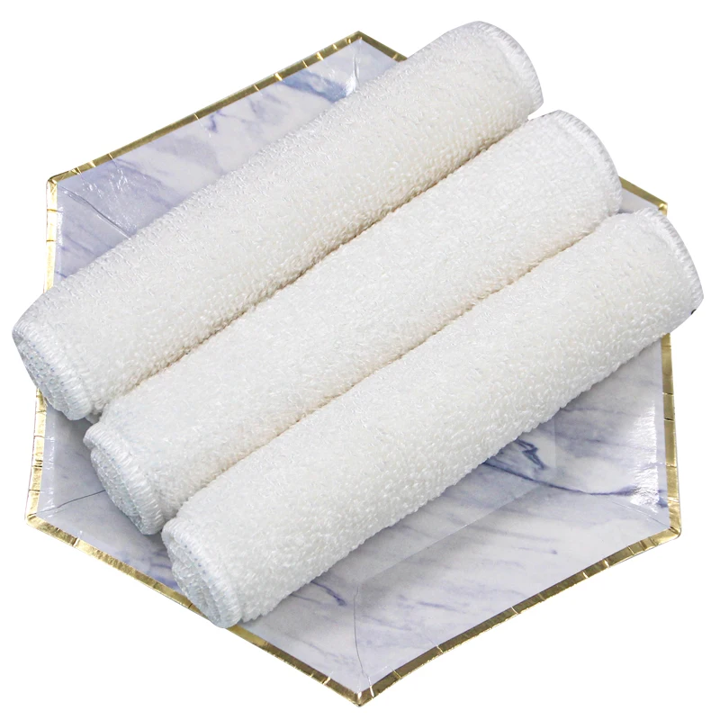 

18*23cm Factory Price Dishcloths And Kitchen Towels Bamboo Fiber Cleaning Cloth, Stock