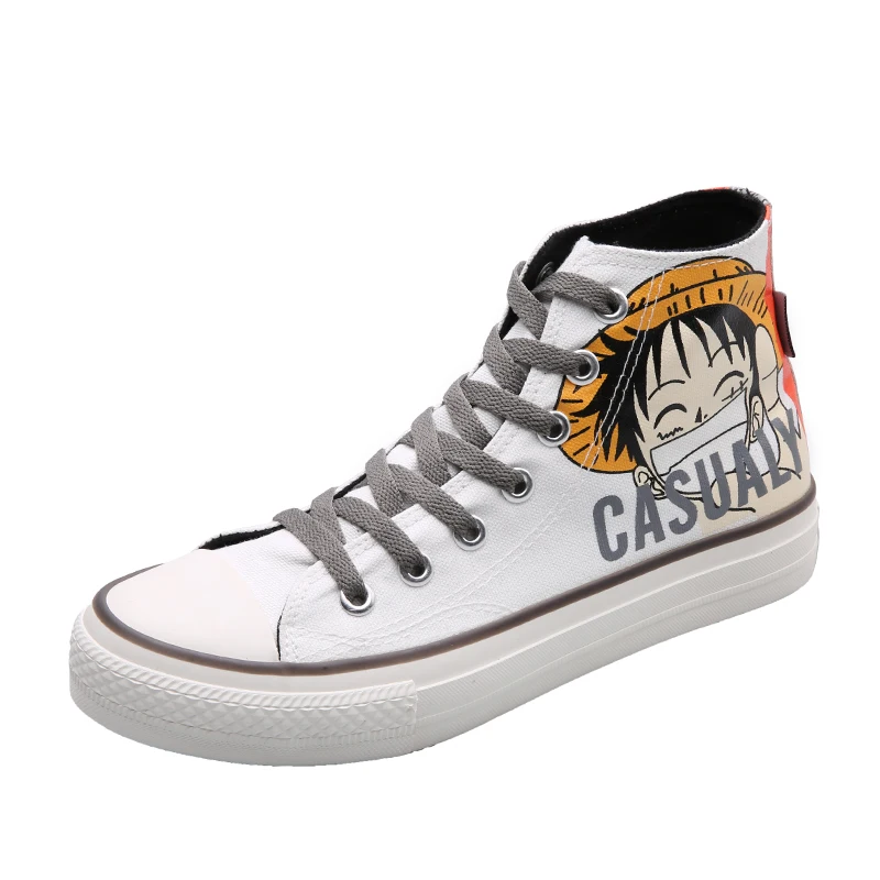 

Sneakers Printed Customized Logo Low Moq Canvas Rubber Sole Sneaker Shoes For Black High Top Canvas, White/black/red/colorful