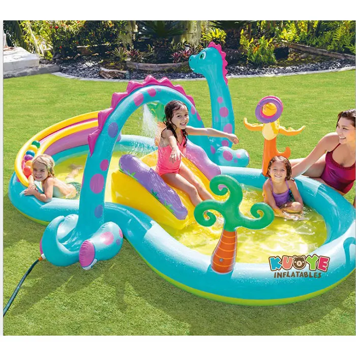 

Dinosaur Park outdoor portable inflatable pool baby basin sea pool swimming pool summer toys, As pictures