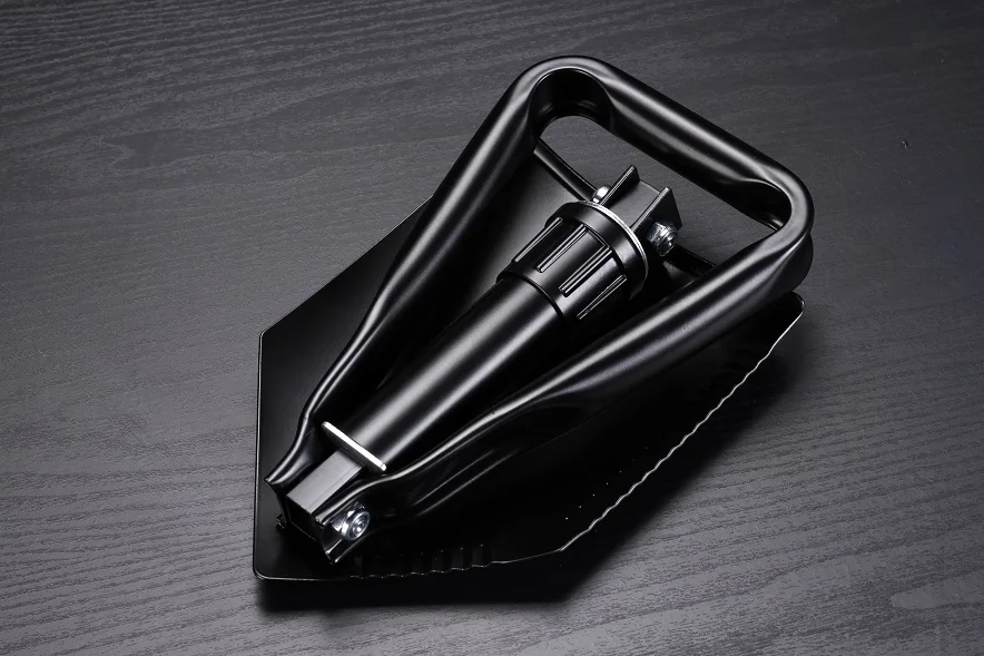
304 high strength carbon steel Military folding shovel sapper spade foldable 