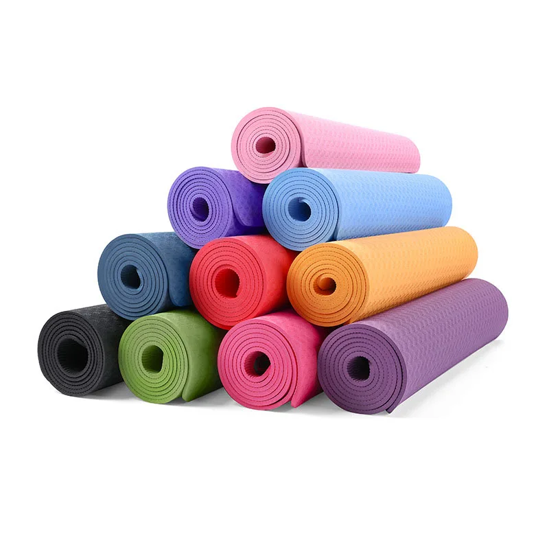 

Wholesale Customizable Two-color Thickening Environmental Protection Kids Yoga Mat Dance Non-slip Yoga Mats, Customized color