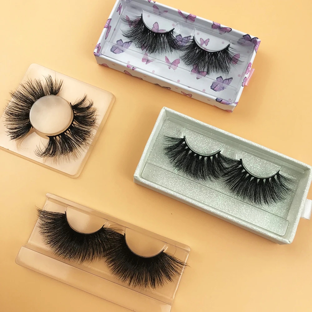 

Full Strip Lashes rodan field lash boost tresluces lashes 25 mm mink lasheswholesale vendor eyelash box packaging, Natural black