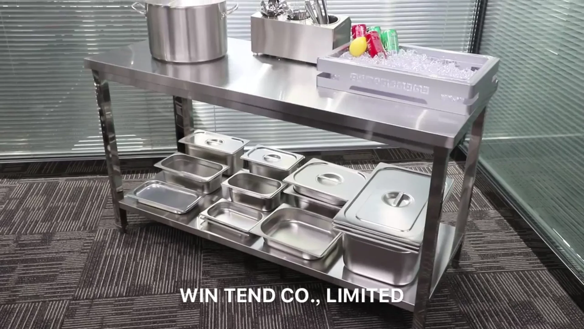 Commercial Kitchen Equipment China Used Stainless Steel Work Table