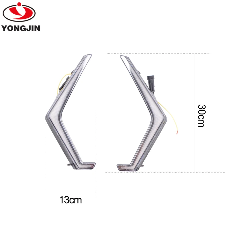 
12V Turn Signal Light Pair Signature for P-olaris RZR XP Turbo 4 Turbo Xp 1000 4 1000 2019 