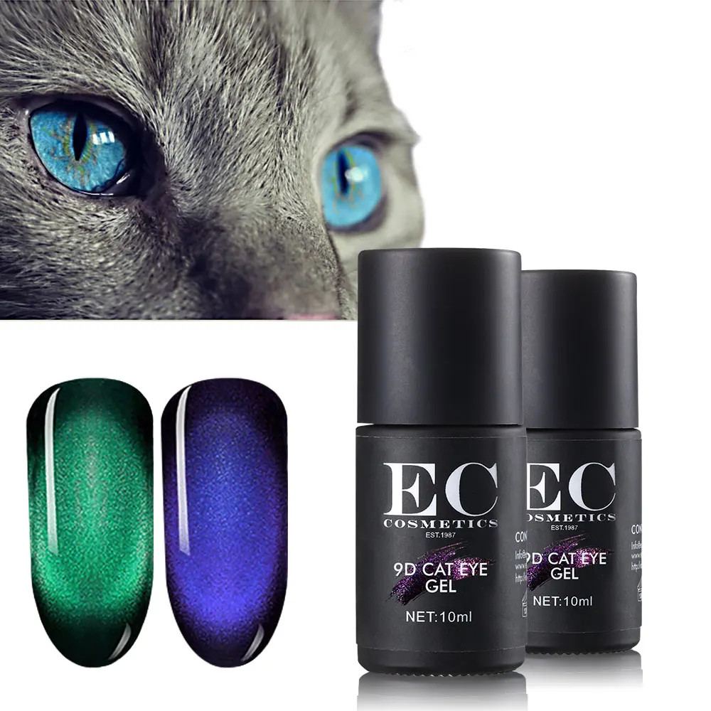 

OEM esmaltes vernis ongle uv led gel magic cat eye nail magnet starter kit 3D 5D 9D magnetic cat eye color gel nail polish set