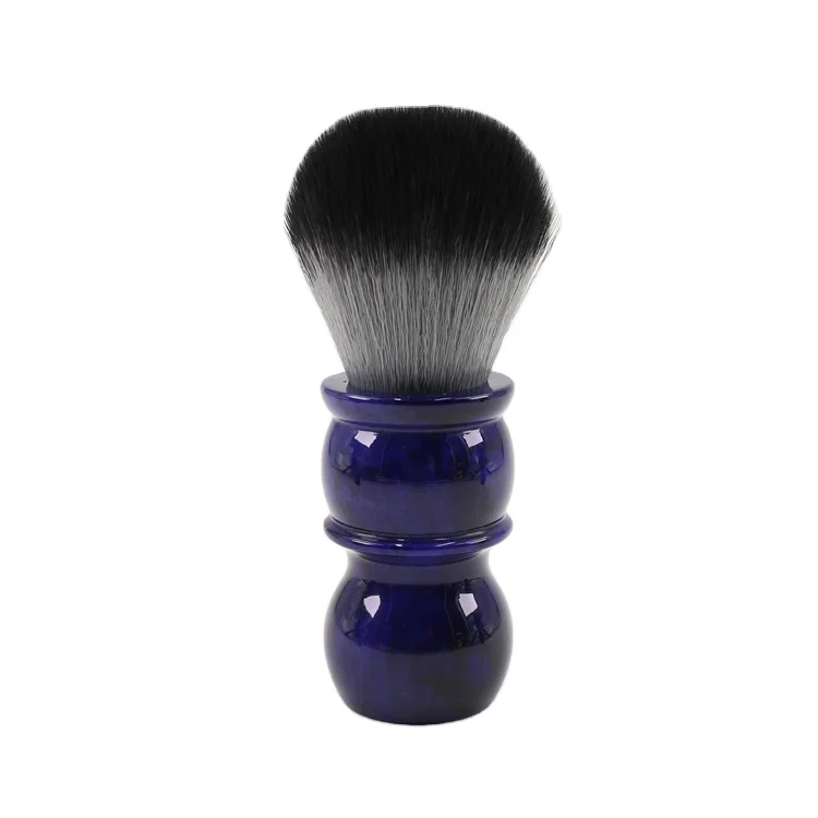 

Yaqi 24mm Timber Wolf Color Synthetic Hair Barber Shave Brush Mens Synthetic Shave Brush
