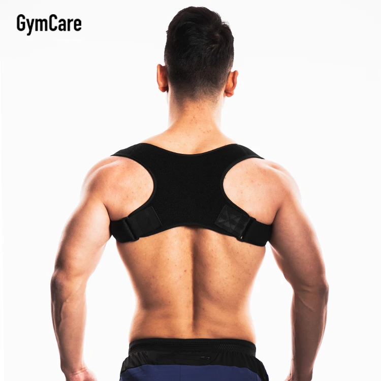 

Back posture shoulder support brace corrector pain relief for kids, Black