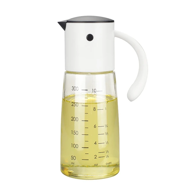 

Elegant awarded Colorful PP plastic measure olive cooking vegetable kitchen oil and vinegar bottle dispenser