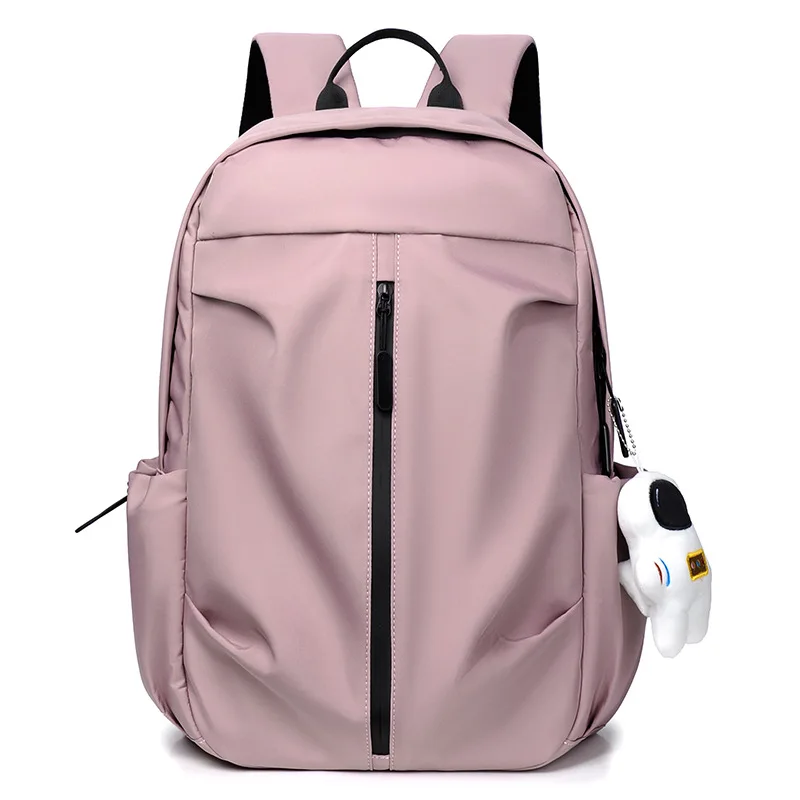 

New zipper backpack unisex casual fashion astronaut pendant student backpack Waterproof woman backpack