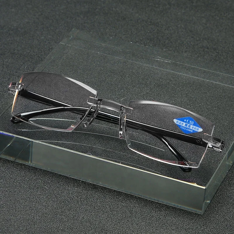 Hot selling anti blue light trendy designer optics chamfering reading glasses men women wholesale reader glasses frame