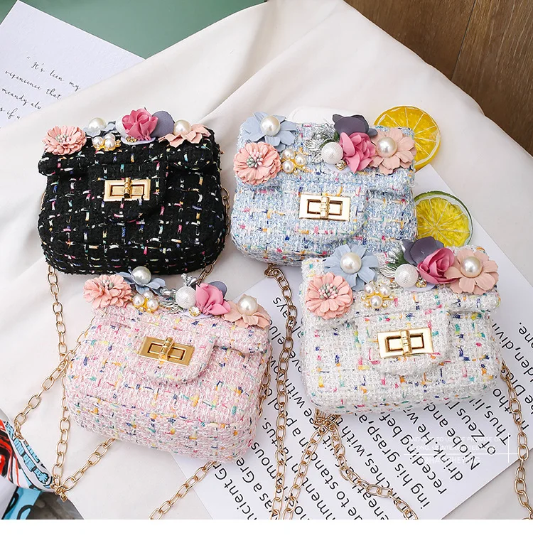 

Fashion Cute Girl Shoulder Messenger Bag Children's Crossbody Chain Handbag Toddler Girl Bags Princess Cross Body Bags Purse, 8 colors