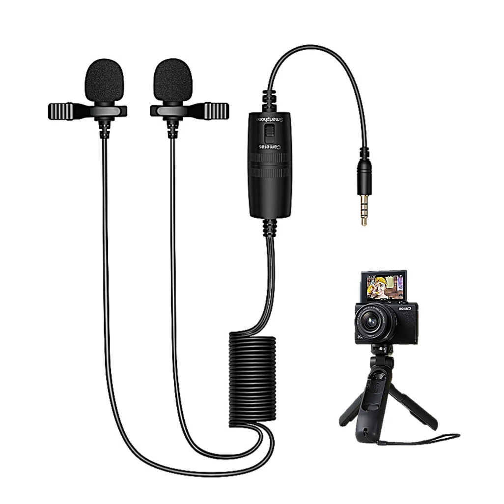 

China Factory supply low price lavalier microphone for phone camera lavalier microphone lavalier wired mic