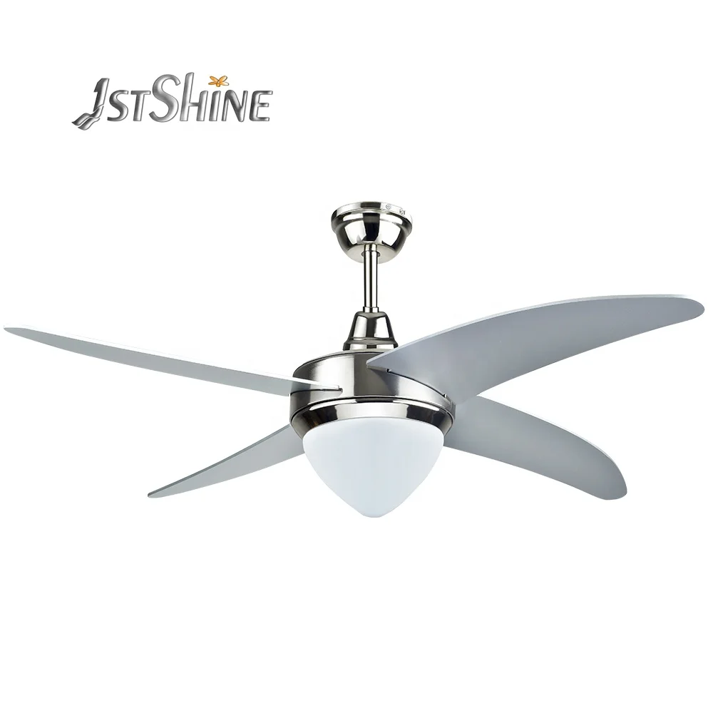 1stshine home appliance 52 inch remote control ceiling fans with light 4 MDF blades apartment cheap ceiling fan