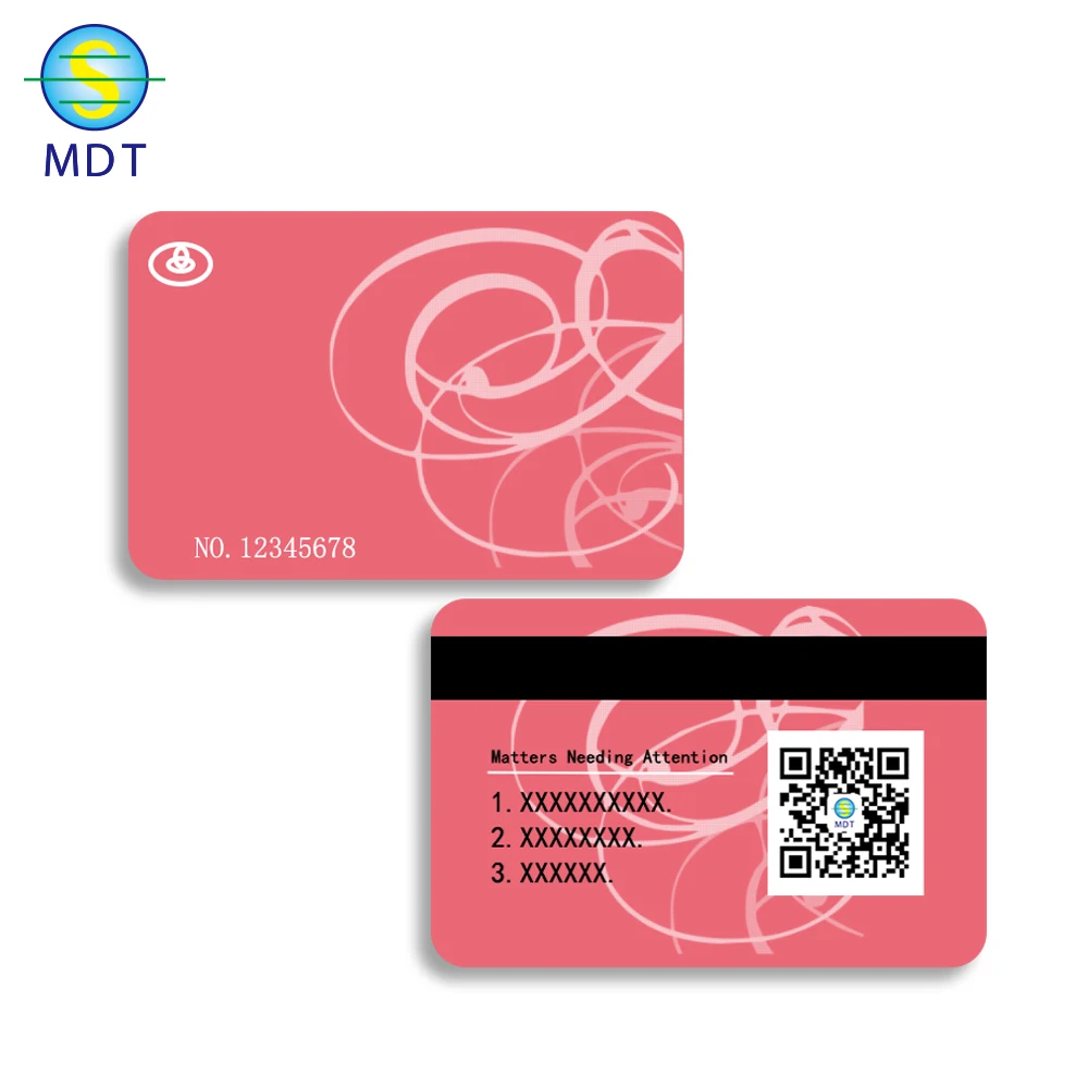 

DU plastic cards with stripes, Cmyk color or pantone color