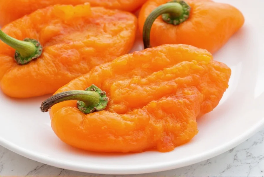 Collection of homemade dried sweet peppers