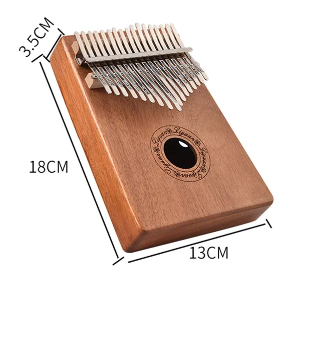 

Factory wholesale kalimba 17 key thumb piano kalimba musical instrument mahogany body, As photo