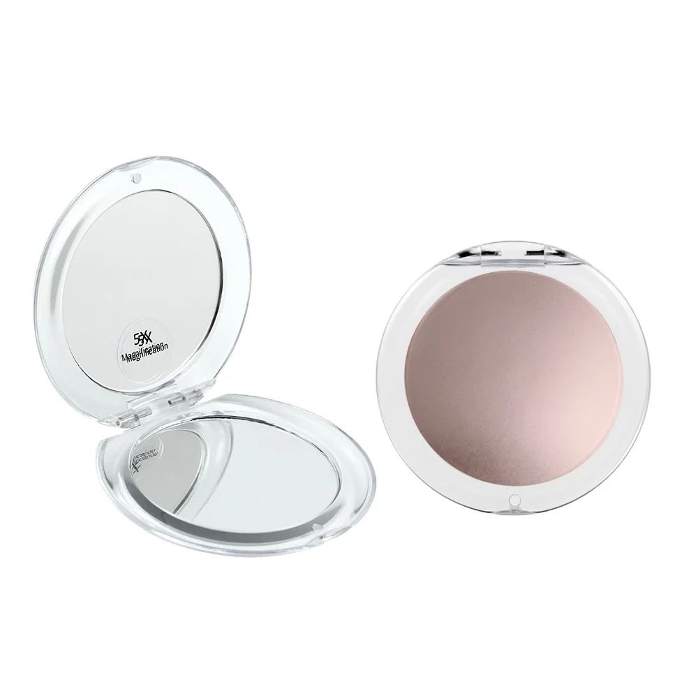 

Round Folding vanity pocket mirror desktop makeup mirror, Any color