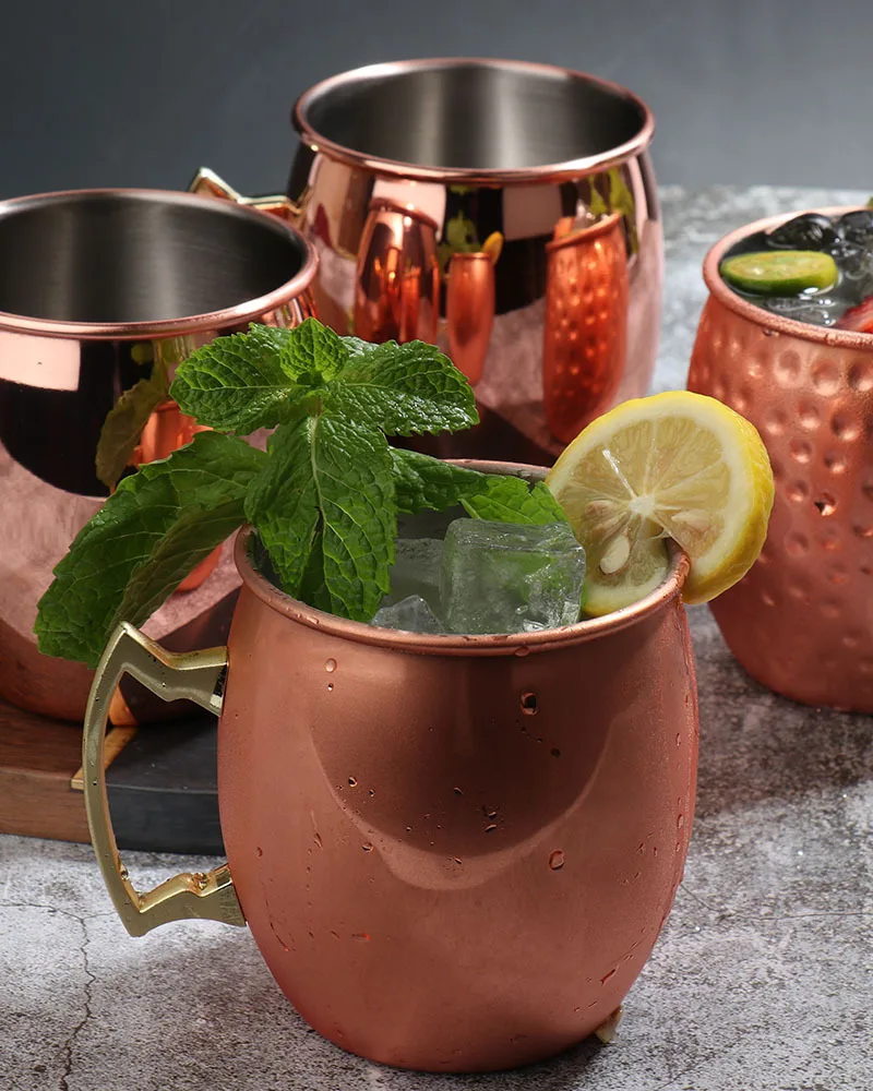 

Single Wall Cheap 304 Stainless Steel Copper Mug Cup, Customized color