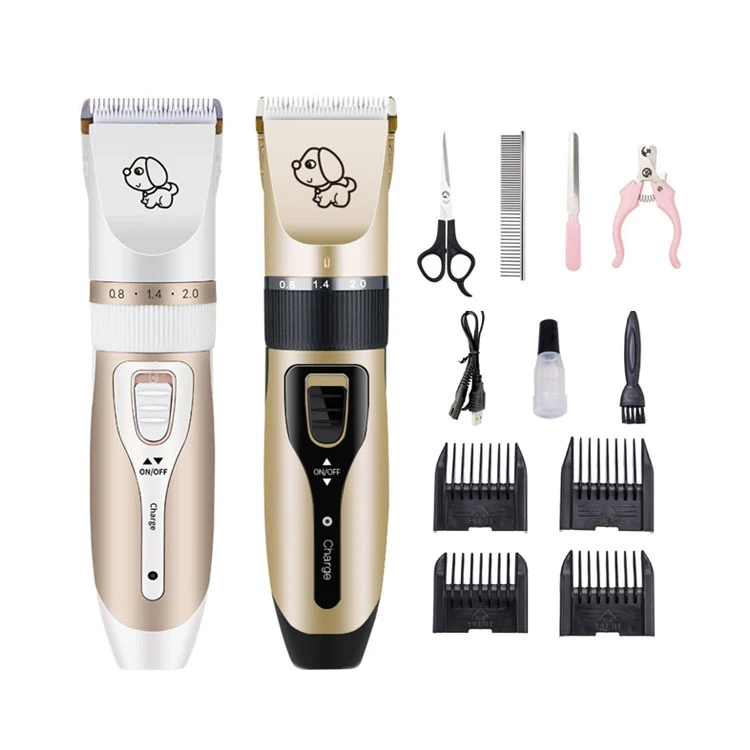 

Clipper Professional Kit Set Grooming & Trimmers Electric Electrical Rechargeable Dog Cats Hair Clippers For Pets