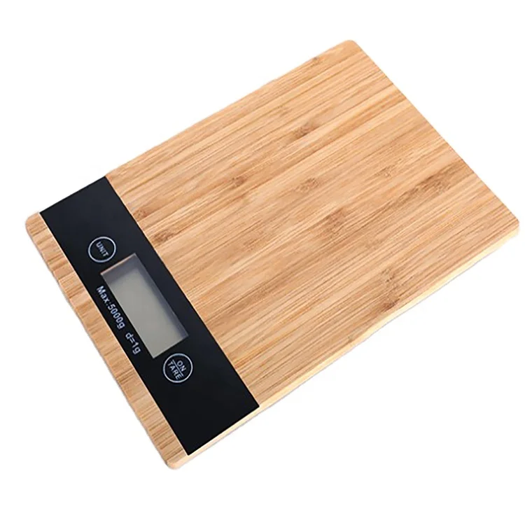 

Eco-Friendly ecological bamboo electronic kitchen digital food scale