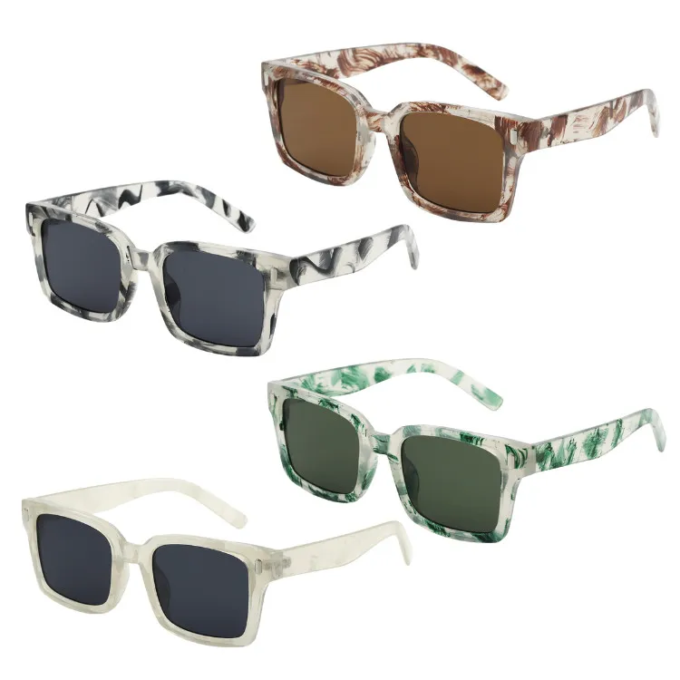 

VIFF HP21563 Elegant Gafas Del Sol Glasses Manufacturer Fancy Pattern Frame Fashion Sunglasses 2021 2022