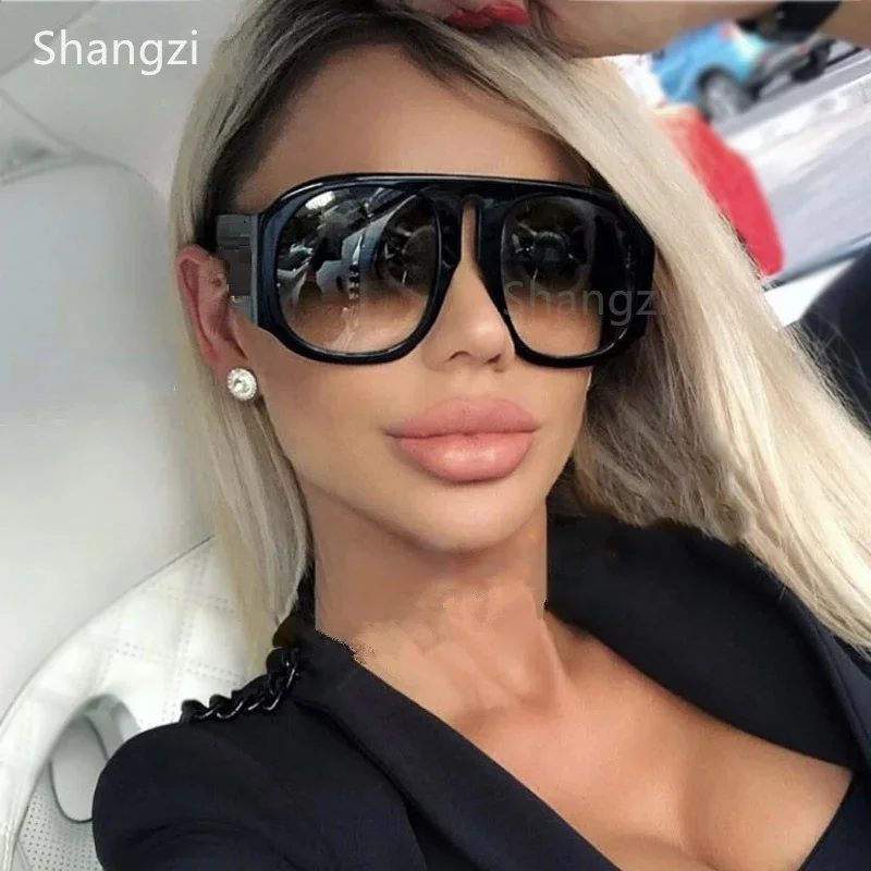 

GGSX77 fashion women sunglasses newest 2022 women big square shades oversized sunglasses 2021