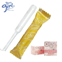 

women plastic pearls applicator cotton tampons