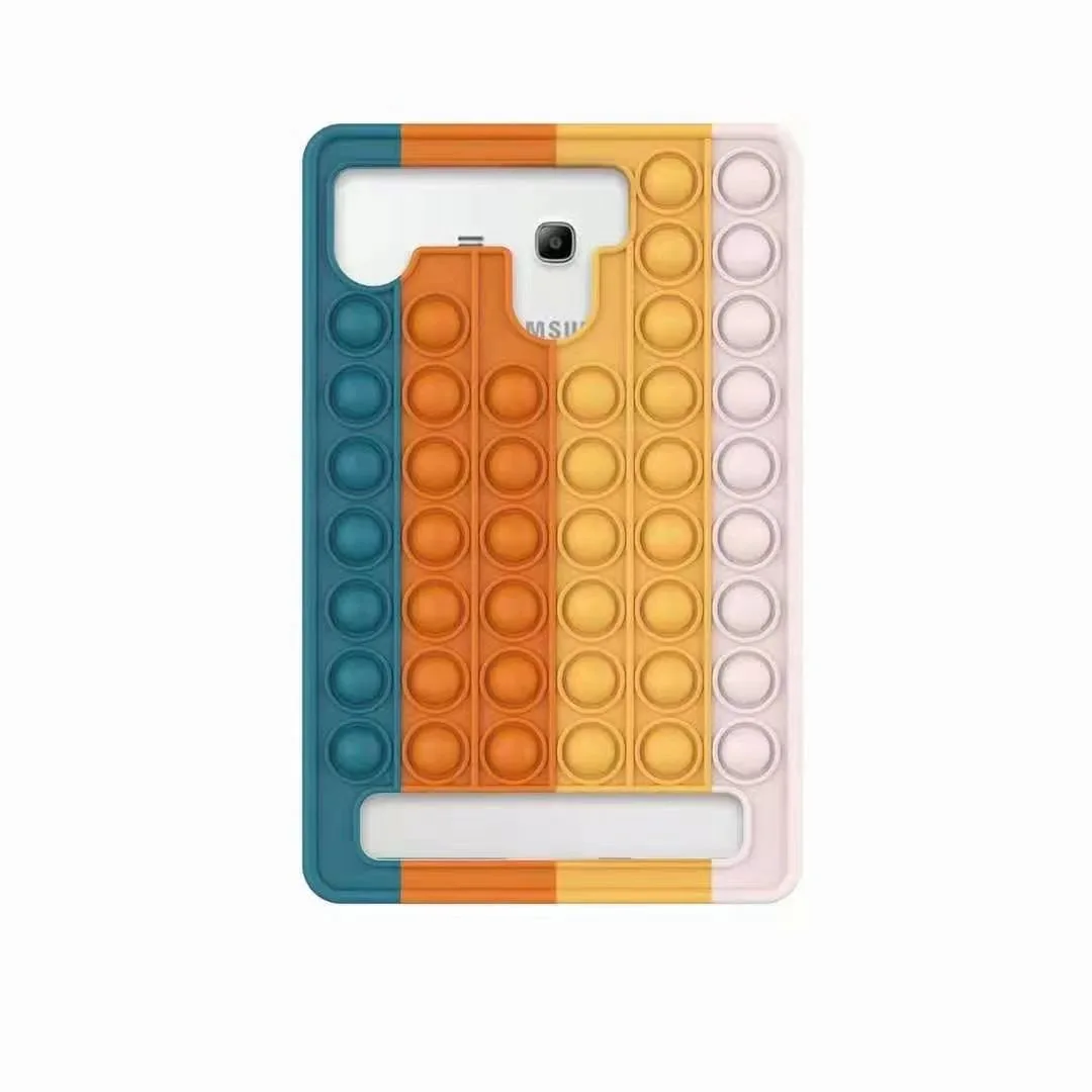 

Tablet PC 10.1 inch Cases For Kids New Design Tab Cover Wholesale Rainbow Silicone Cases