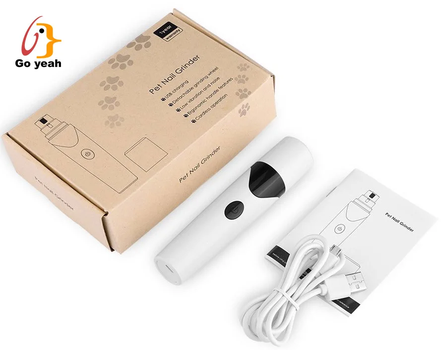 2019 best seller portable electric pet nail grinder rechargeable
