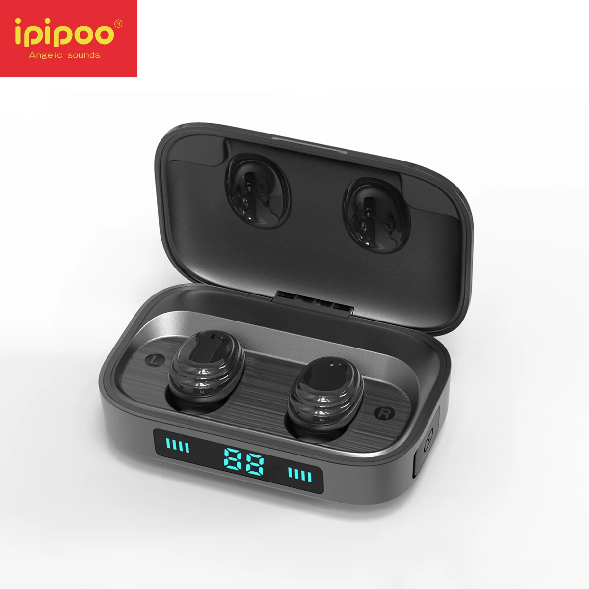 

IPIPOO TP-10 TWS Earbuds with Power Bank Charge Case