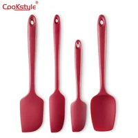 

FDA Heat Resistant Non Stick Rubber Kitchen Spatula set and cookie spatula for Cooking and Baking