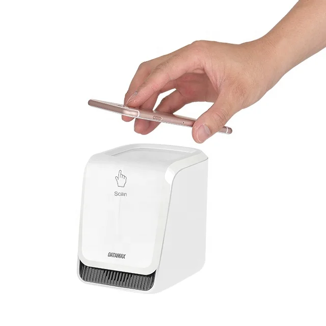 

2d desktop Stationary barcode scanner, Black/white